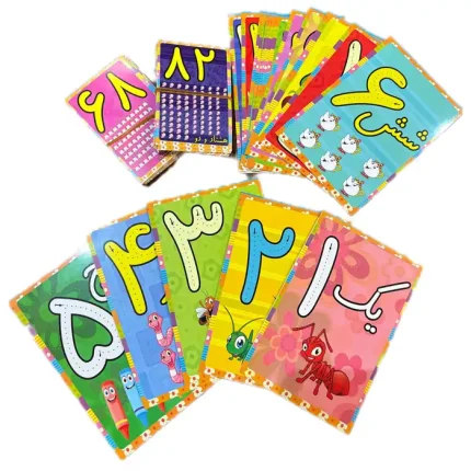 فلش کارت اعداد ریاضی