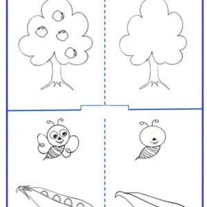 کاربرگ تقویت حافظه دیداری برای پیش دبستانی