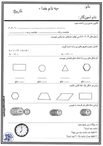 تمرین‌های الگویابی، ارزش مکانی و محاسبه زمان