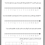 کاربرگ محور ریاضی اول دبستان