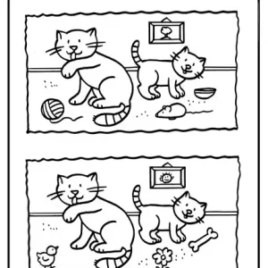 کاربرگ تفاوت پیش دبستان