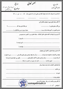 کاربرگ فارسی تمرین کلمه و جمله سازی سوم ابتدایی