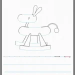 کاربرگ لوحه نویسی پیش دبستانی