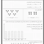 کاربرگ تمرین و مرور مبحث کسر واحتمال ریاضی دوم دبستان