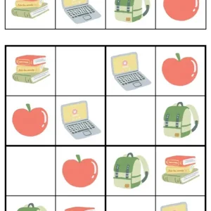 جدول سودوکو برای پیش دبستانی