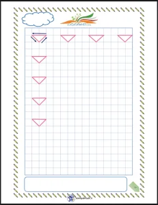 کاربرگ تمرین ساعت پایه دوم دبستان تمرین لوحه نویسی فارسی اول ابتدایی