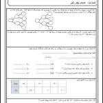 نمونه سوال ریاضی سوم دبستان فصل دوم