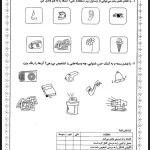 کاربرگ علوم اول دبستان
