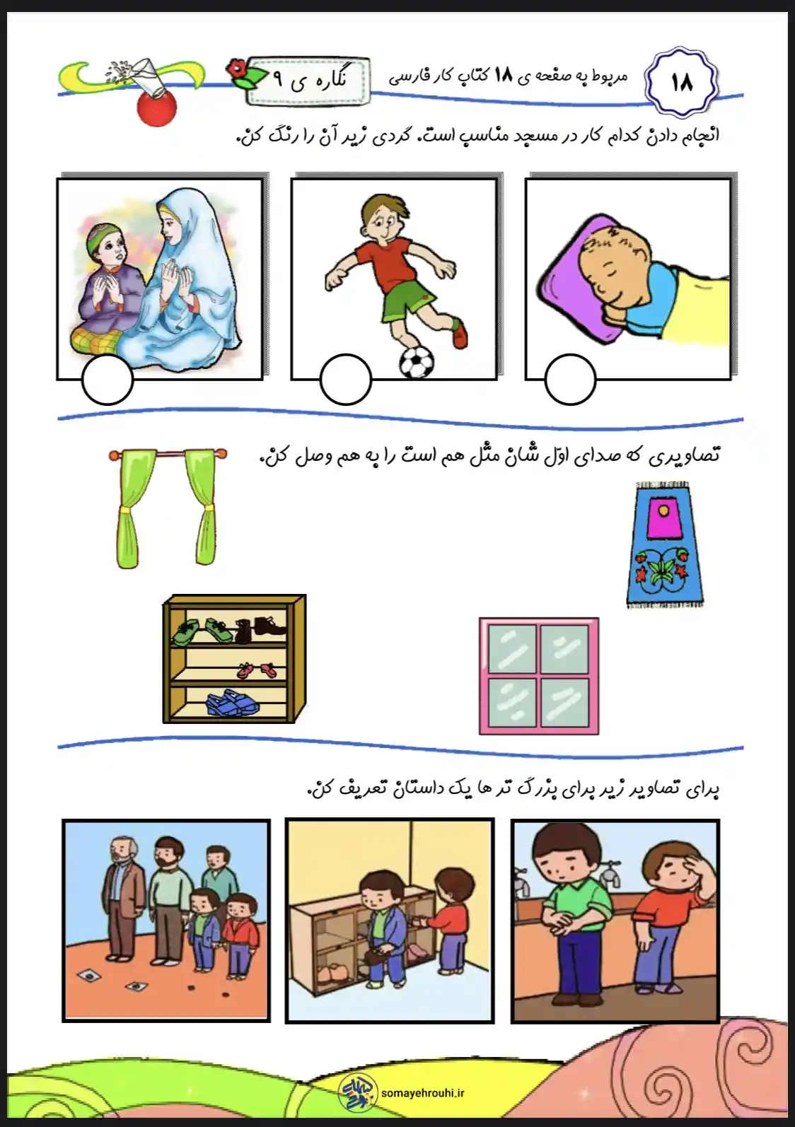نگاره های کلاس اول