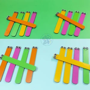 چوب خط چوبی مغناطیسی برای آموزش ریاضی کودکان