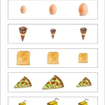 کاربرگ بزرگ و کوچک برای پیش دبستانی