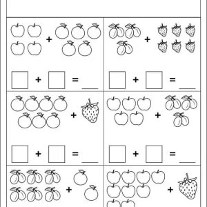 کاربرگ های جمع اعداد پایه اول