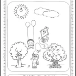 رنگ آمیزی و شناخت حروف (د) فارسی اول دبستان