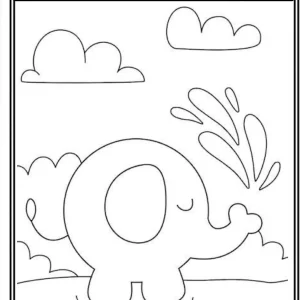 کاربرگ رنگ آمیزی پیش دبستان