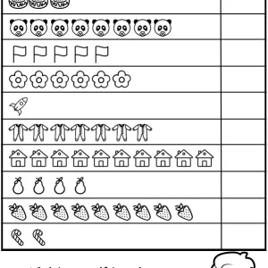 کاربرگ آموزش چوب خط پیش دبستانی