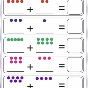 کاربرگ ریاضی جمع اشکال اول