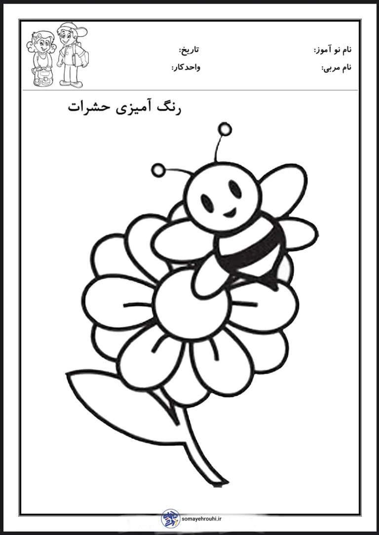 رنگ آمیزی حشرات