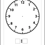 کاربرگ آموزش ساعت