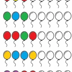 کاربرگ الگوی شکلی کلاس اول