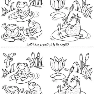 کاربرگ تشخیص تفاوت