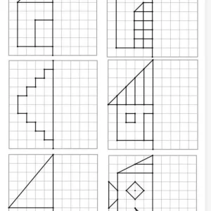 کاربرگ تقارن سوم ابتدایی