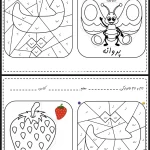 کاربرگ رنگ آمیزی حروف الفبا