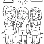 کاربرگ روز جهانی کودک دخترانه