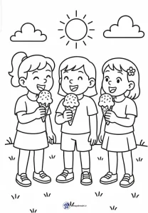 کاربرگ روز جهانی کودک دخترانه