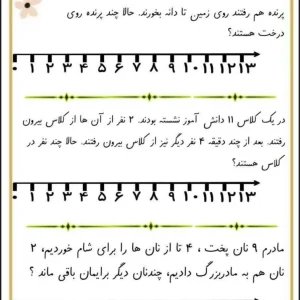 کاربرگ ریاضی حل مسئله