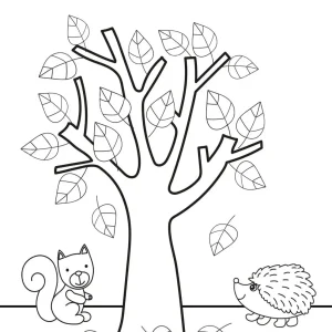 کاربرگ فصل پاییز پیش دبستانی