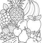 کاربرگ میوه های فصل پاییز