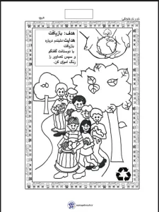 کاربرگ آموزش بازیافت