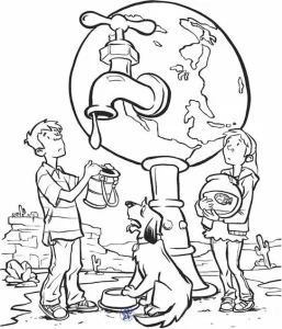 آموزش صرفه جویی آب برای پیش دستانی ها