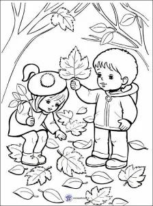 کاربرگ فصل پاییز