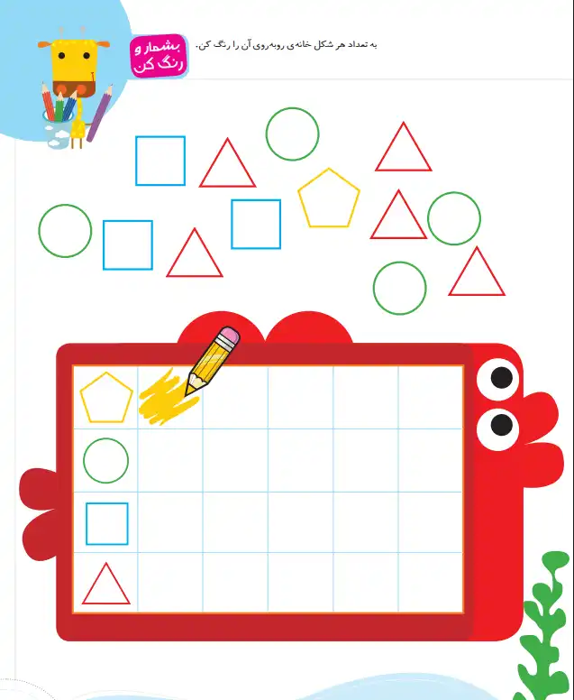 آموزش اشکال هندسی پایه اول
