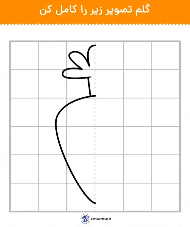 کاربرگ تقارن پایه اول دبستان