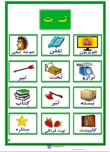 فلش کارت همه نشانه ها