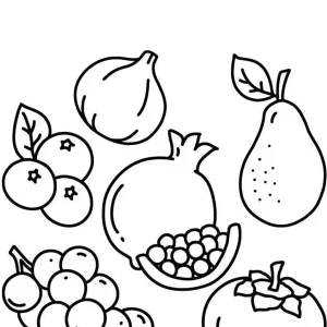 واحد کار میوه های پاییزی