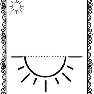 کاربرگ رایگان تقارن پایه اول دبستان