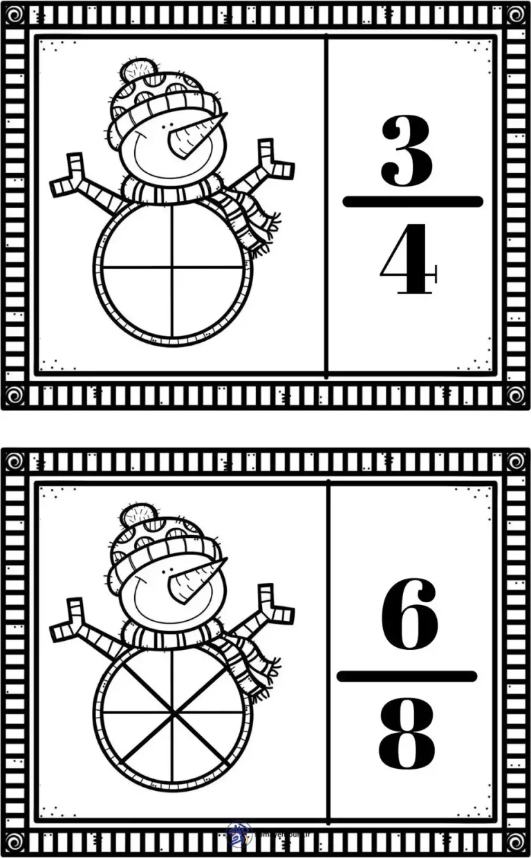 کاربرگ رایگان کسرها ریاضی کلاس سوم دبستان