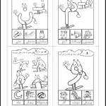 کاربرگ نشانه ها فارسی کلاس اول