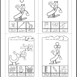 کاربرگ نشانه های فارسی دبستان