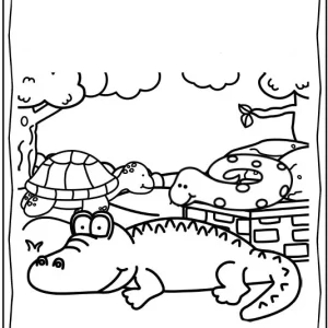 کاربرگ واحد کار خزندگان پیش دبستانی