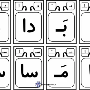 کارت های ترکیب کلمات