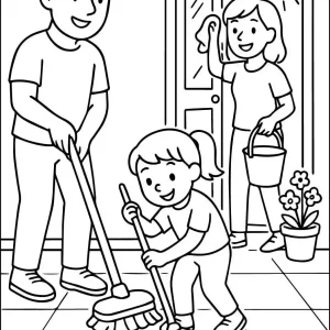 کاربرگ خانه تکانی