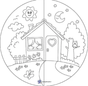 نمونه کاربرگ واحدکار روز و شب پیش دبستان 1 نمونه کاربرگ واحدکار روز و شب پیش دبستان