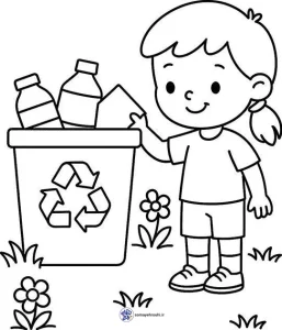 دانلود نمونه کاربرگ بازیافت کردن زباله پیش دبستان 4 کاربرگ بازیافت کردن زباله