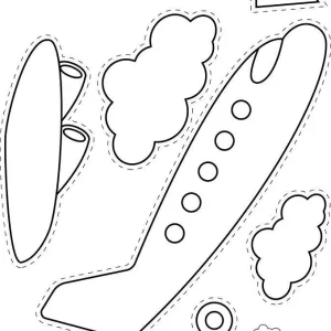 کاربرگ اجزای مختلف هواپیما