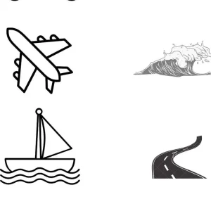 کاربرگ وسایل نقلیه پیش دبستان