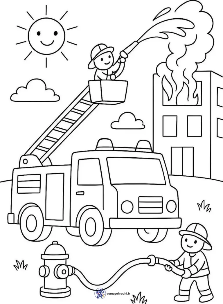 واحدکار آتش نشان برای پیش دبستان